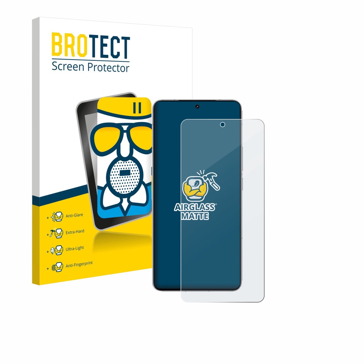BROTECT - Screenprotector voor Vivo iQOO 15 - Folie Beschermfolie Beschermglas matte