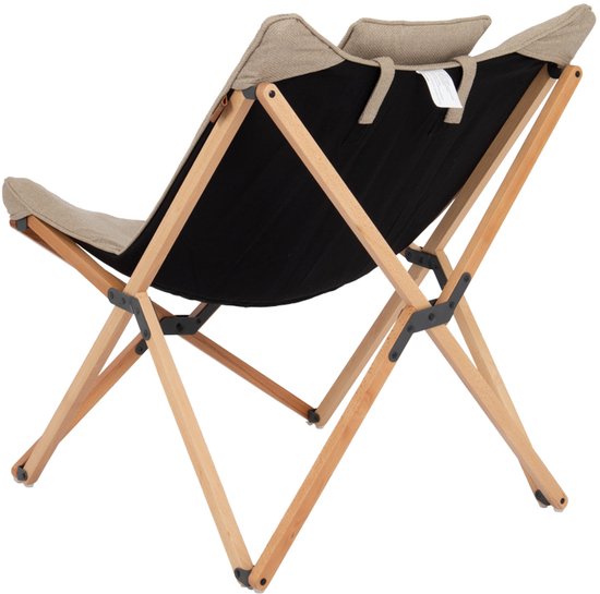 Bo-Camp - Urban Outdoor - Relaxstoel - Wembley - M - Nika - Beige van Bo-Camp — afbeelding 2
