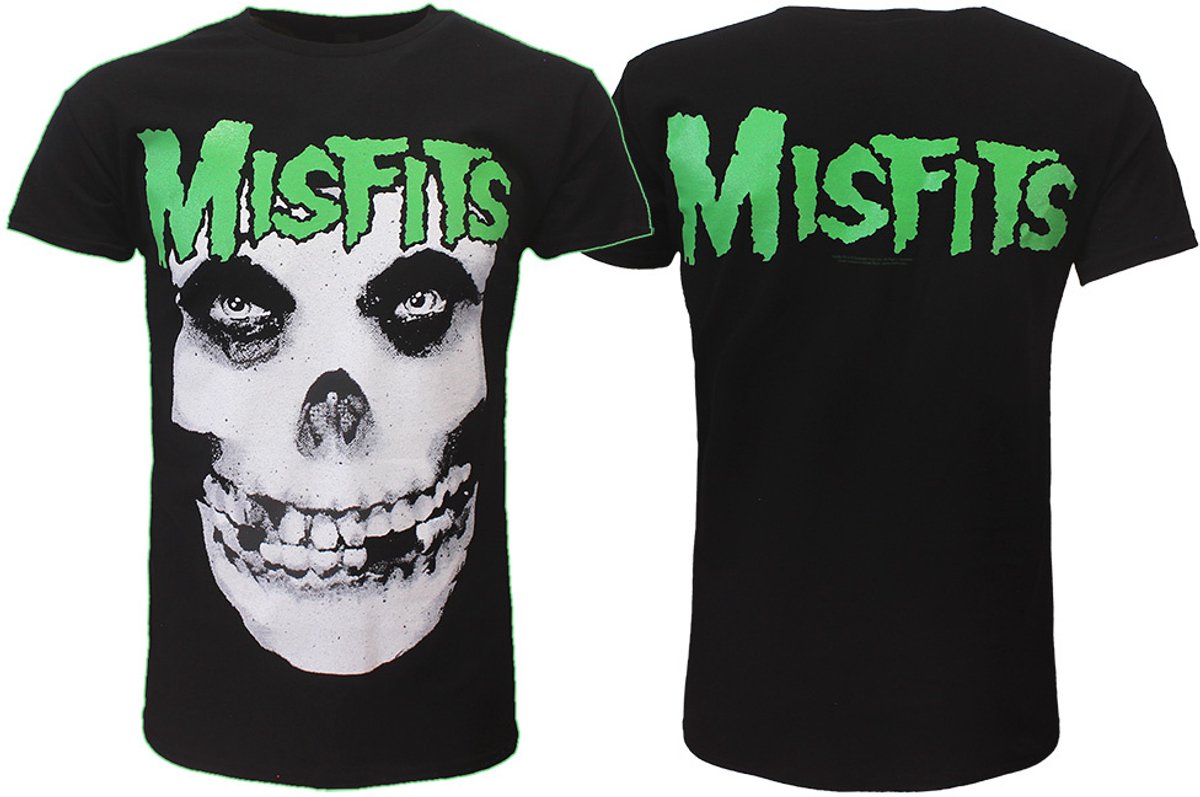 Misfits Jarek Skull T-Shirt - Officiële Merchandise - XXL