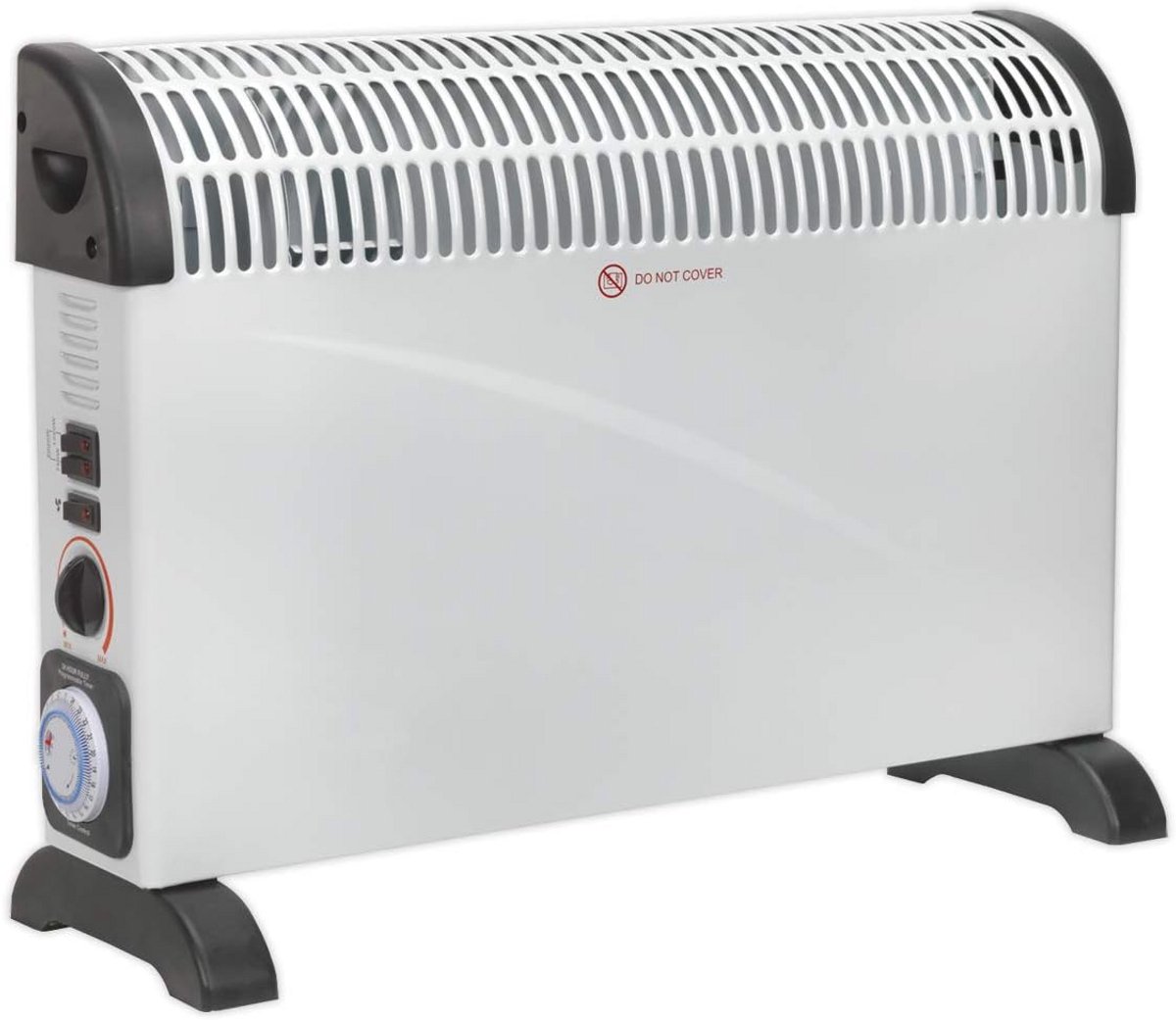 Krachtige Convector Kachel met Turbo Ventilator en Timerfunctie
