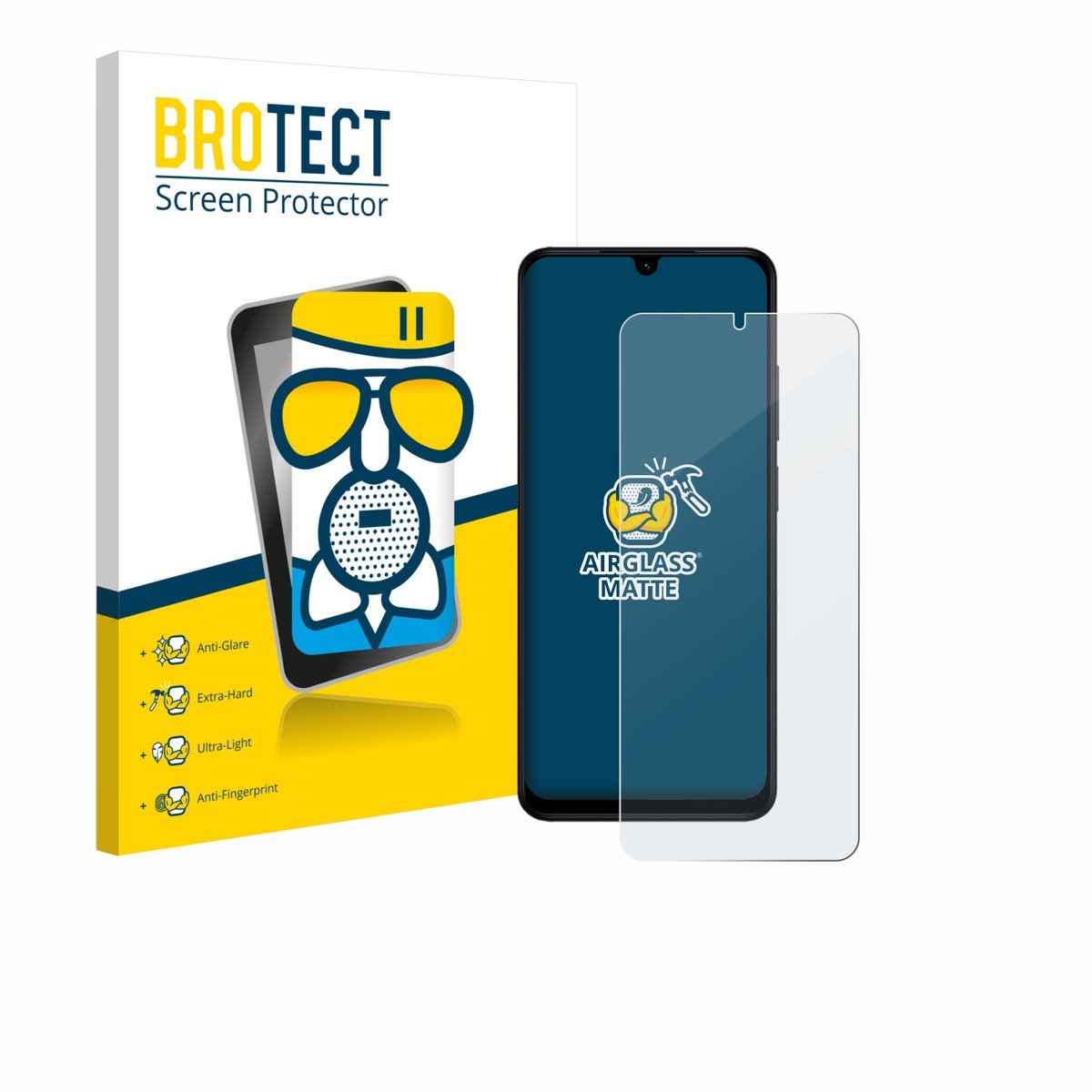 BROTECT - Screenprotector voor Xiaomi Redmi A5 - Folie Beschermfolie Beschermglas matte