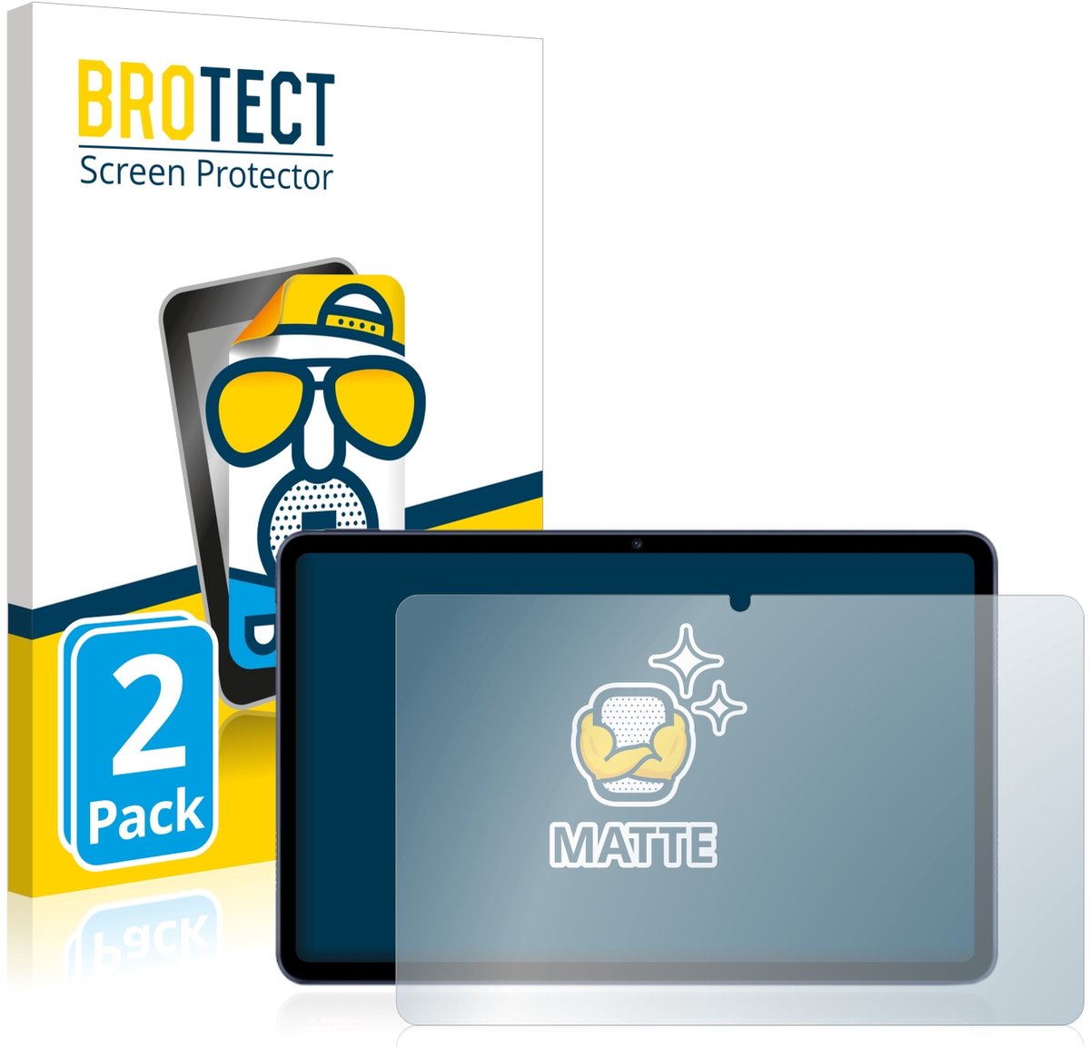 BROTECT - Screenprotector voor Huawei MatePad 10.4 - Folie Beschermfolie matte 2 Stuks
