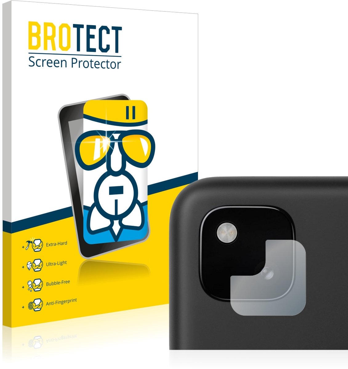 Screenprotector voor Google Pixel 4a (ALLEEN Camera Lens) Beschermglas transparant