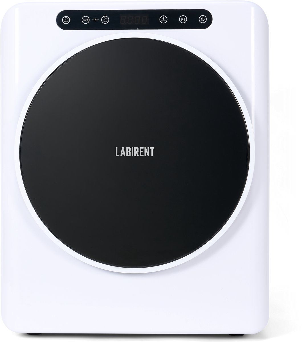 Labirent LTMW3-ZG8 - Mini Wasdroger - 3kg Laadvermogen - Luchtafvoerdroger- 1000W - Vrijstaand - Wit