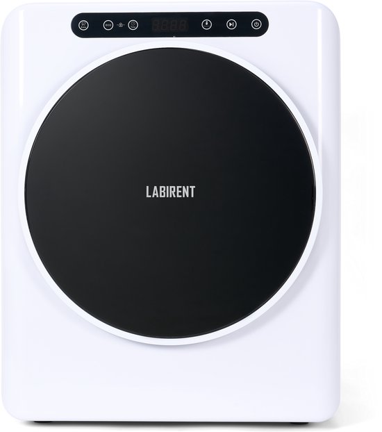 Labirent LTMW3-ZG8 - Mini Wasdroger - 3kg Laadvermogen - Luchtafvoerdroger- 1000W - Vrijstaand - Wit