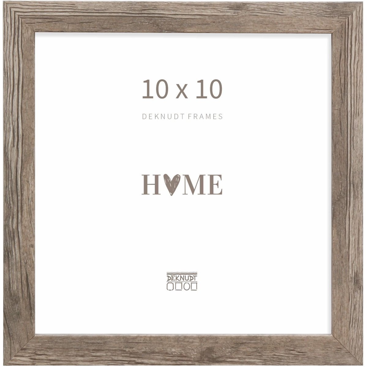 Deknudt Frames fotolijst S45RH7 - grijs-beige - hout - 10x10 cm