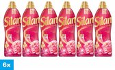 Silan Aromatherapy Sensual Rose Assouplissant – 6 x 770 ml – 210 Lavages – Parfum Longue Durée – Voordeelverpakking
