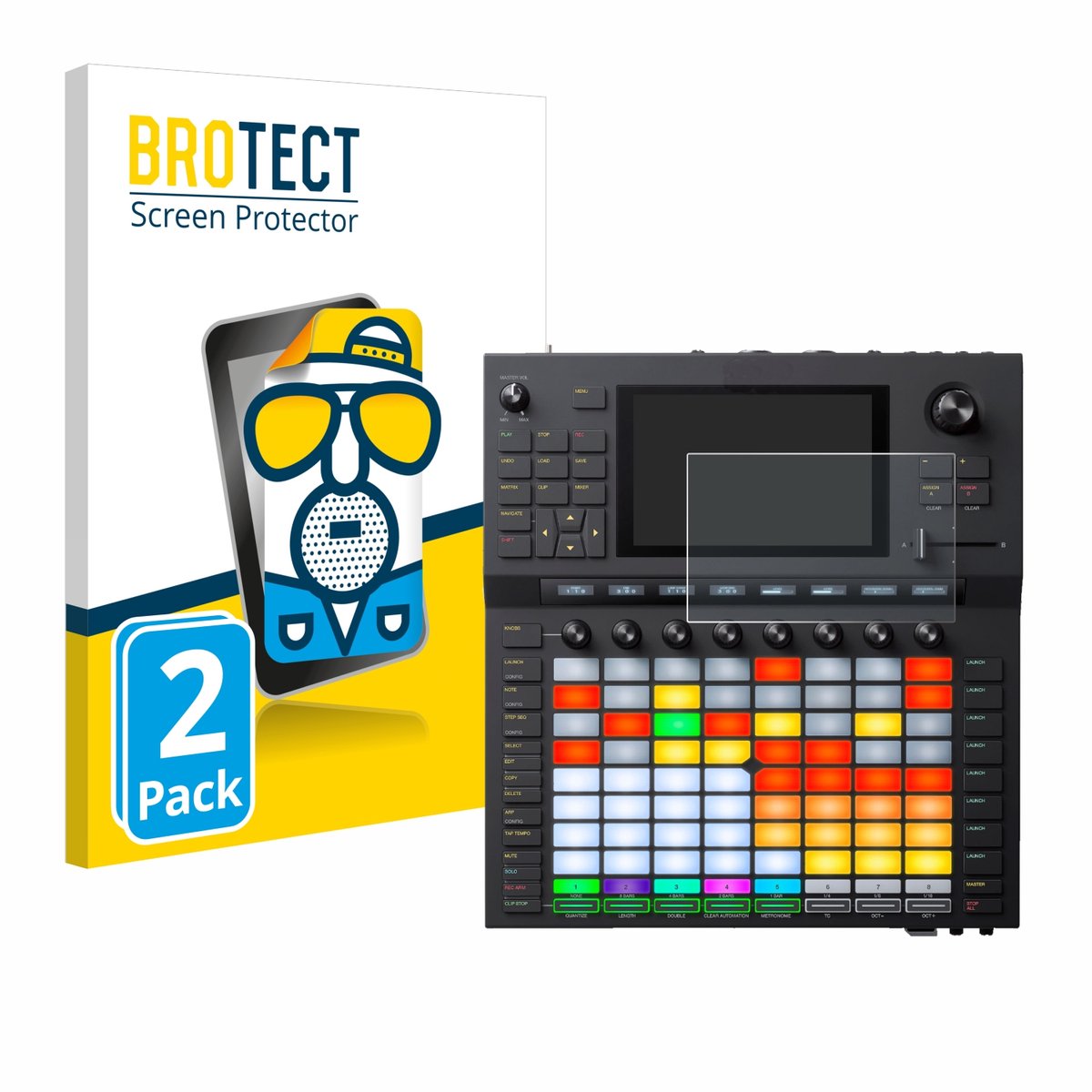 BROTECT - Screenprotector voor Akai Force - Folie Beschermfolie matte 2 Stuks