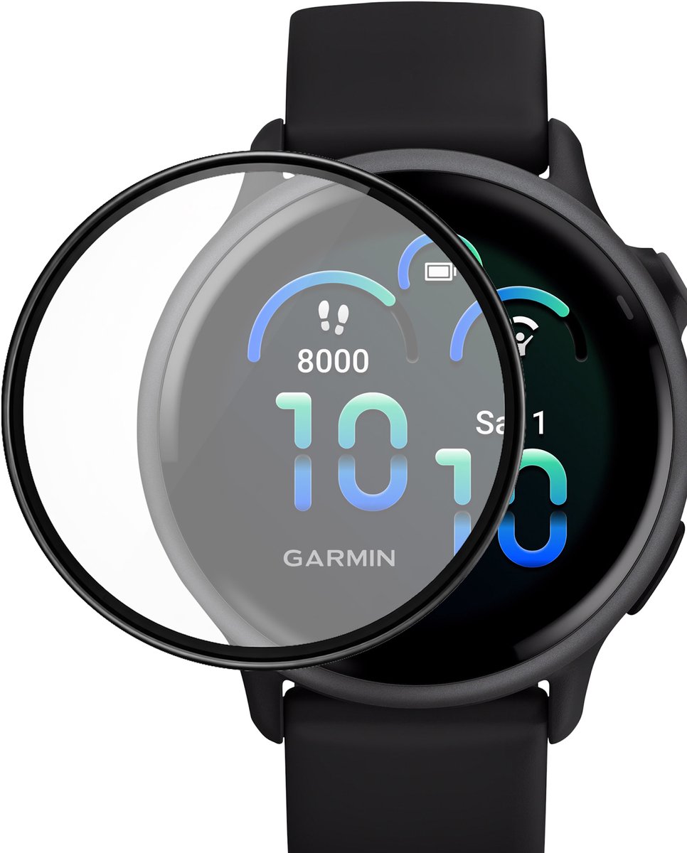 Volledige Screenprotector geschikt voor Garmin Vivoactive 6 - FullGuard