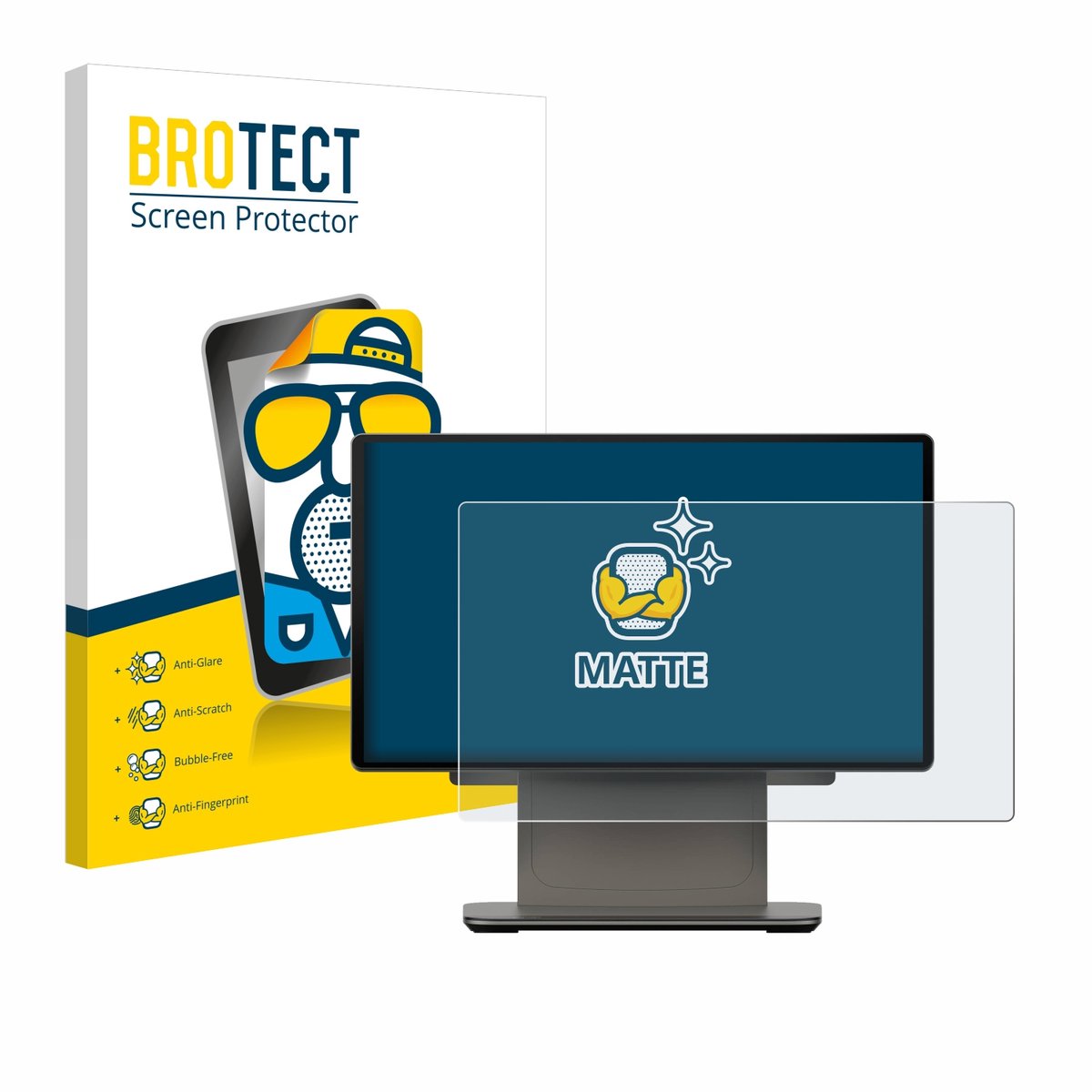 BROTECT - Screenprotector voor Sunmi D3 PRO - Folie Beschermfolie matte