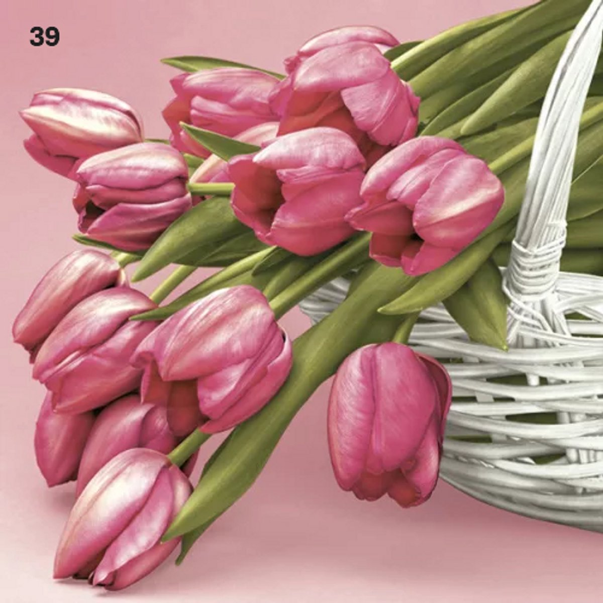 Servetten tulpen, servetten, decopage servetten, decopage