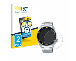 BROTECT - Screenprotector voor Seiko 5 Sports SRPD59K1 - Folie Beschermfolie transparant 2 Stuks