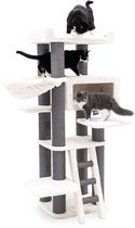 Arbre à chat Petrebels Estate 170 - White cassé - Qualité Premium - Arbre à chat XXL pour grands chats