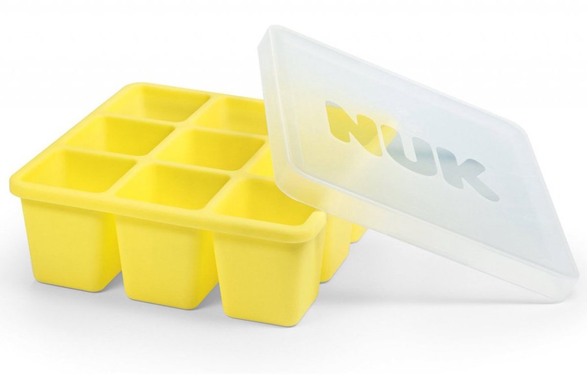 NUK Siliconen vriesvorm 9x60ml BPA-vrij - Babyvoeding bewaarvorm