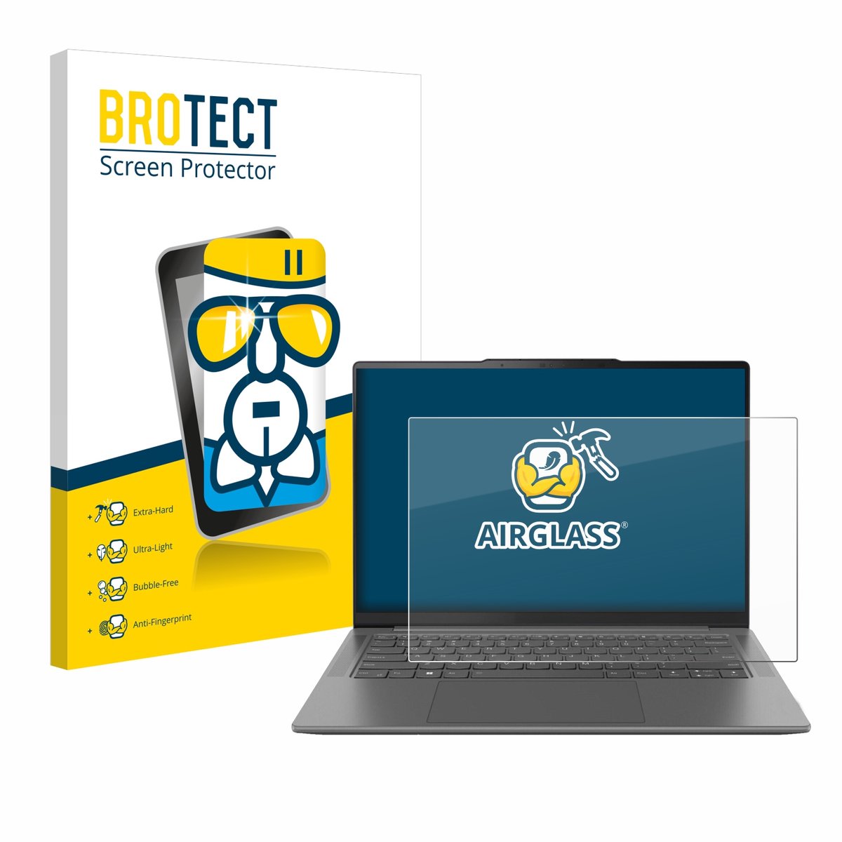 Screenprotector voor Lenovo Yoga Pro 7 Gen 8 14" Beschermglas transparant
