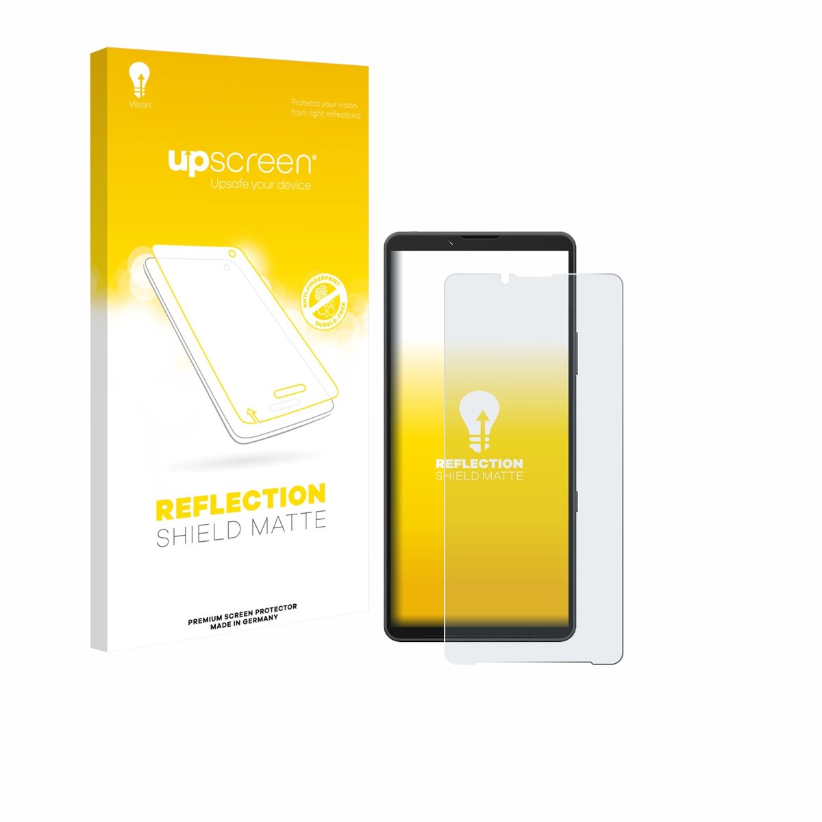 upscreen - Screenprotector voor Sony Xperia 10 VII - Folie Beschermfolie anti glare matte
