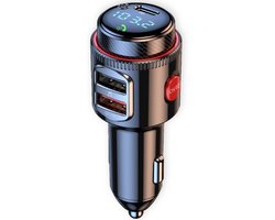 Almotivo Bluetooth Receiver & FM Transmitter Auto – FM Zender Bluetooth USB-C – Flitsmeister