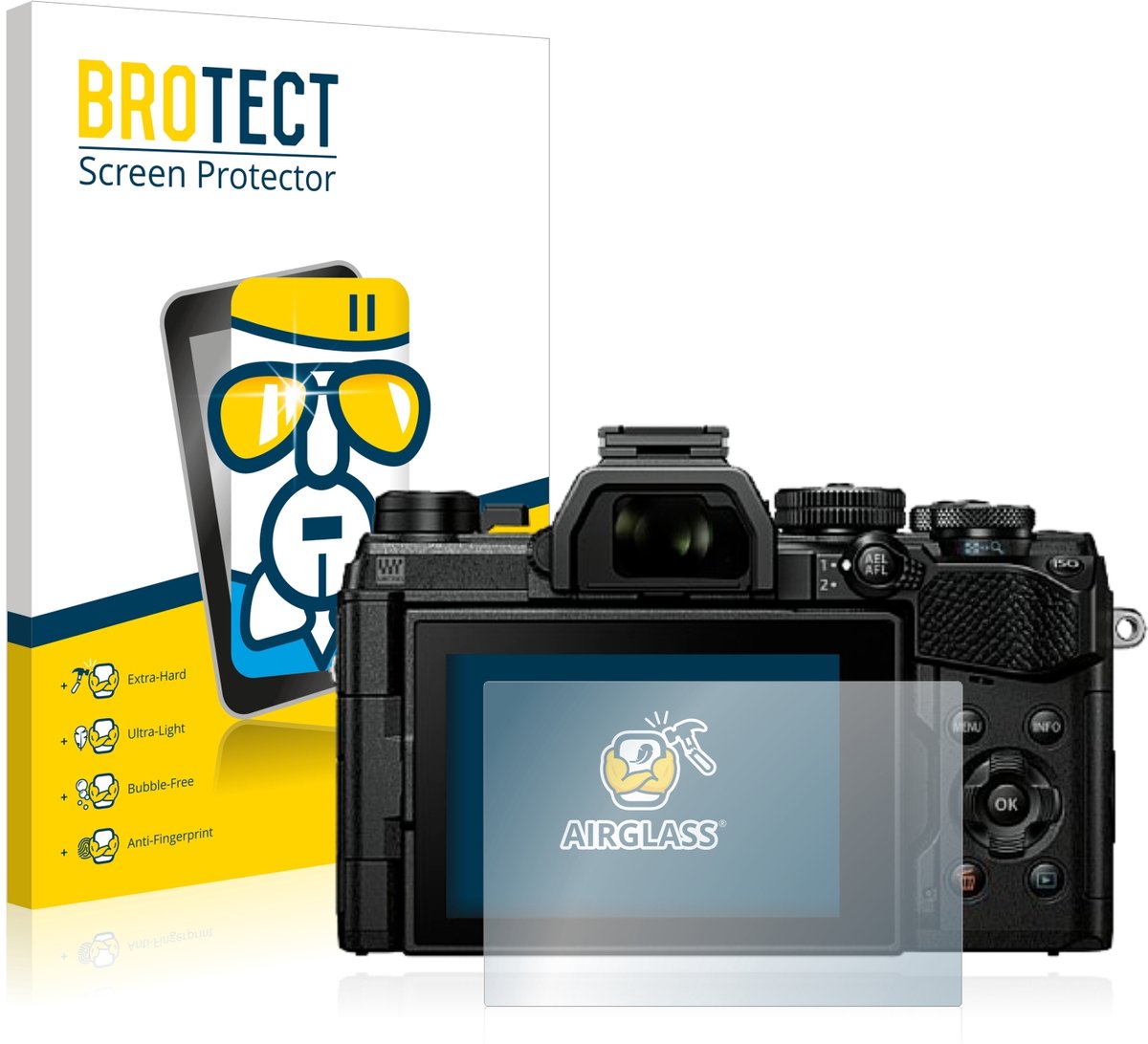 Screenprotector voor Olympus OM System OM-5 Beschermglas transparant