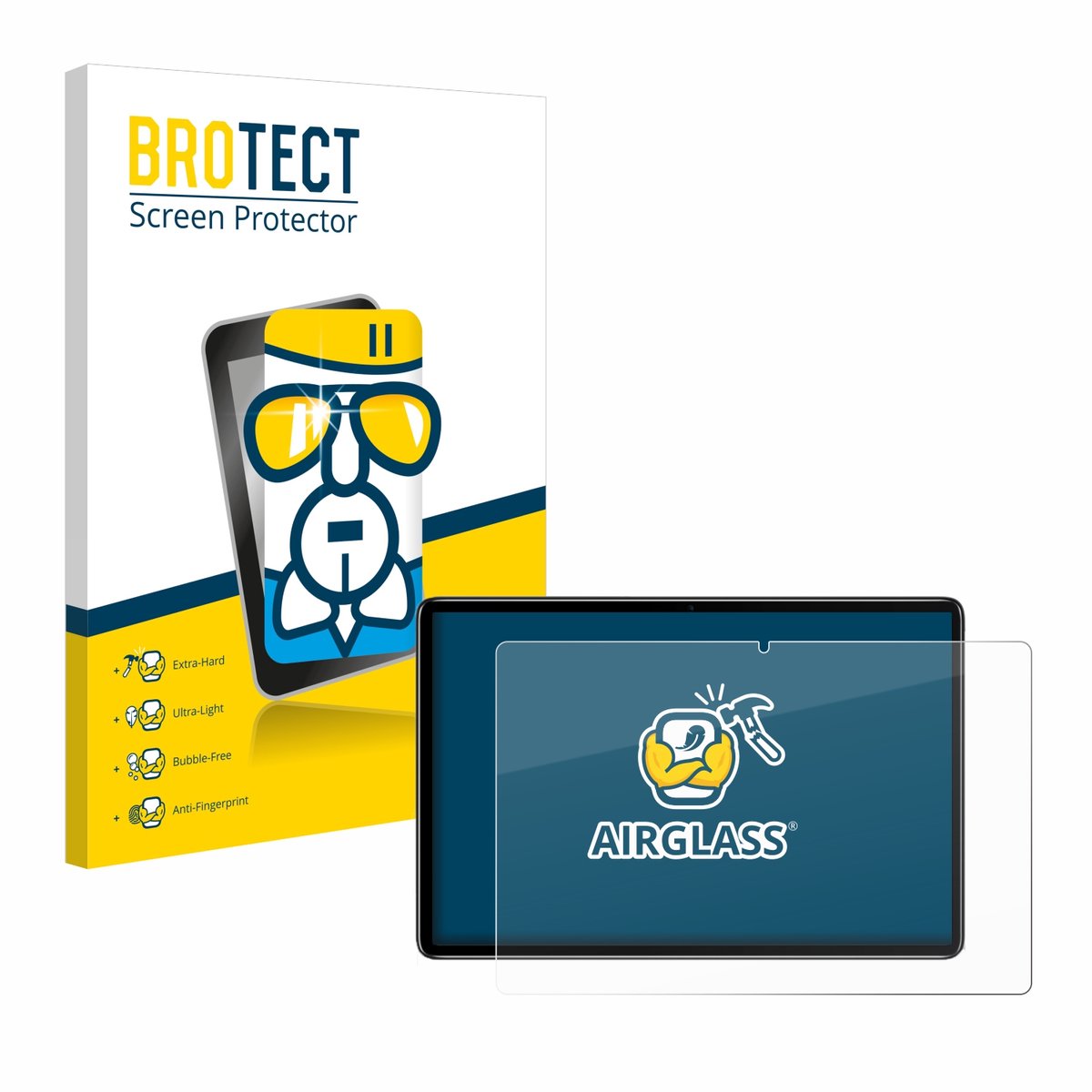 Screenprotector voor Blackview Oscal Pad 10 Beschermglas transparant
