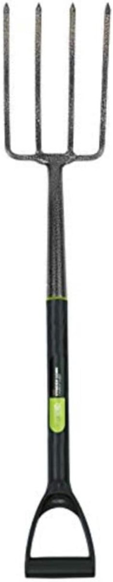 Zyrex® Woelvork - Tuinwoeler - Spitvork - Groen - Zwart - 19x 9 x 100 cm; 2.23 kg