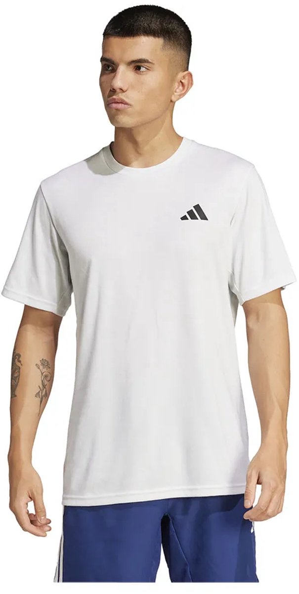 Adidas Train Essentials Feelready Novelty T-shirt Met Korte Mouwen Man Wit