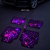LED Carpet Ambiente, Vloermatten Met LED Band, Auto Vloertapijt Met LED Verlichting, Auto Tapijt Met Led Verlichting Auto Tapijt Met Verschillende Lichtfuncties 9326