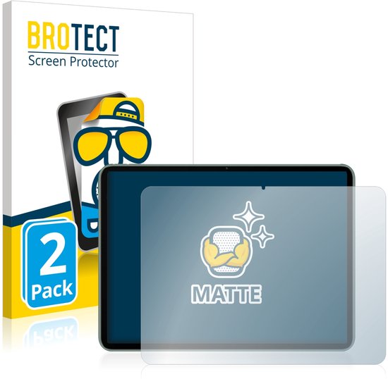 BROTECT matte screenprotector verpakking met 2 screenprotectors voor een tablet.