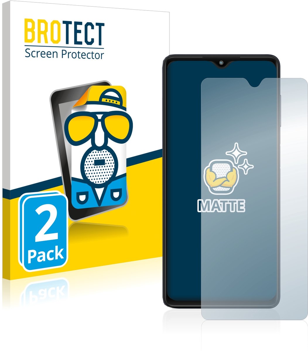 BROTECT - Screenprotector voor Samsung Galaxy M13 5G - Folie Beschermfolie matte 2 Stuks