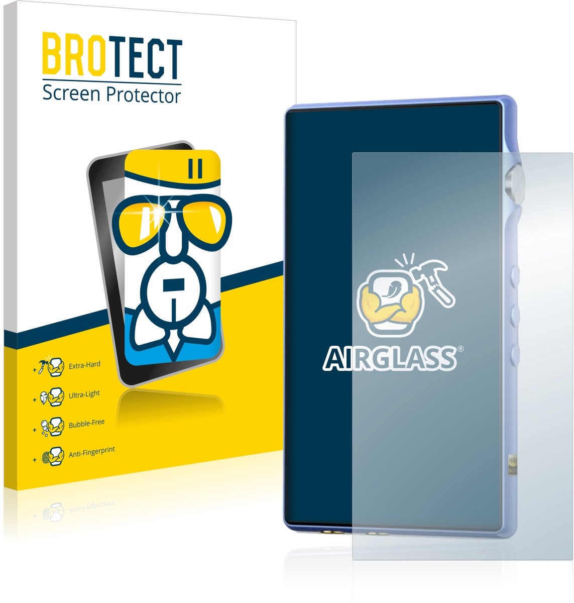 Screenprotector voor iBasso DX170 Beschermglas transparant