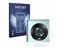 Savvies - Screenprotector voor Honor Magic 4 Pro (ALLEEN Camera Lens) - Folie Beschermfolie transparant 6 Stuks