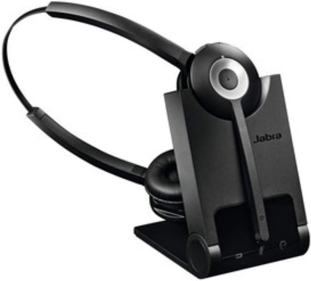 Professionele DECT-bureaunetset met noise cancelling en oplaadstation - zwart