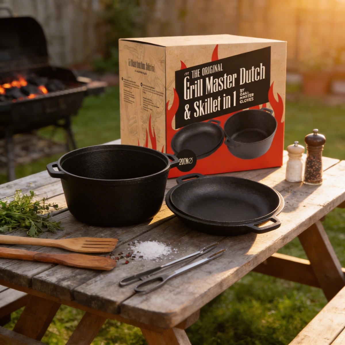 Grill Grill Master Dutch Oven Skillet - afbeelding 4