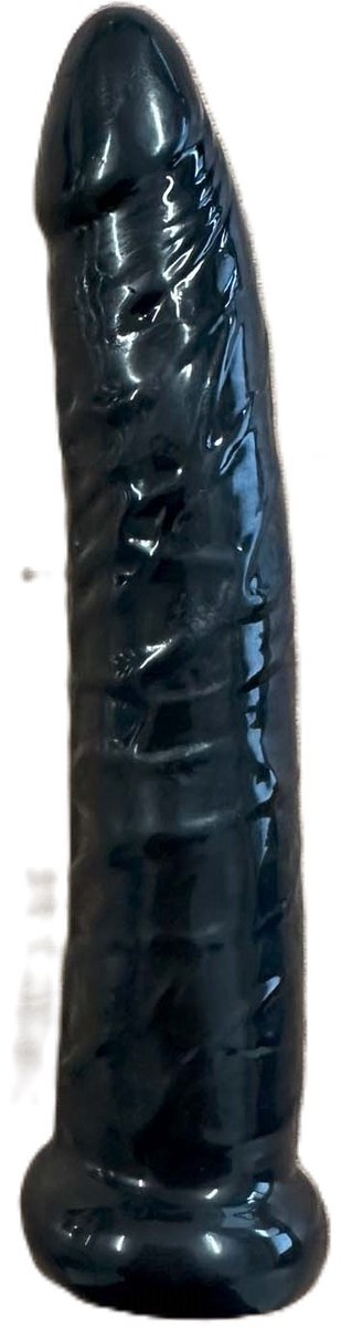 Deep Desire - Dildo zonder Balzak - 17 cm - TPR - Zwart