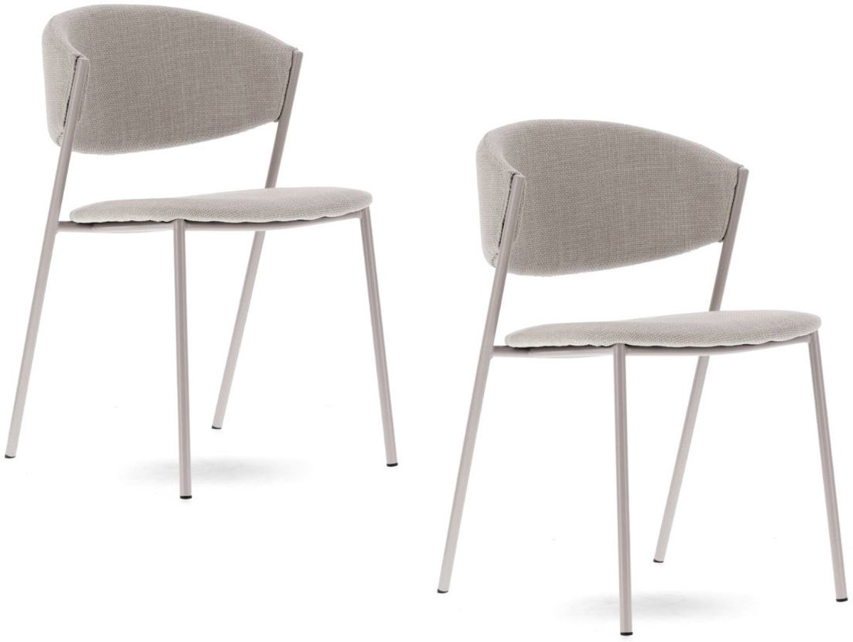 Eetkamer stoel Kopenhagen Beige | Set van 2