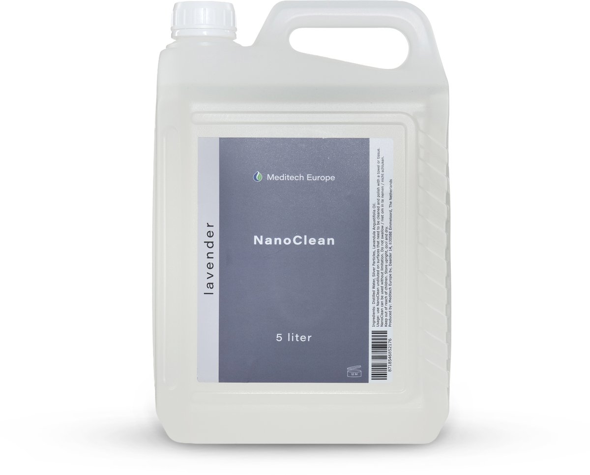 Meditech Europe | NanoClean Reiniging & Desinfectie | 5L Jerrycan