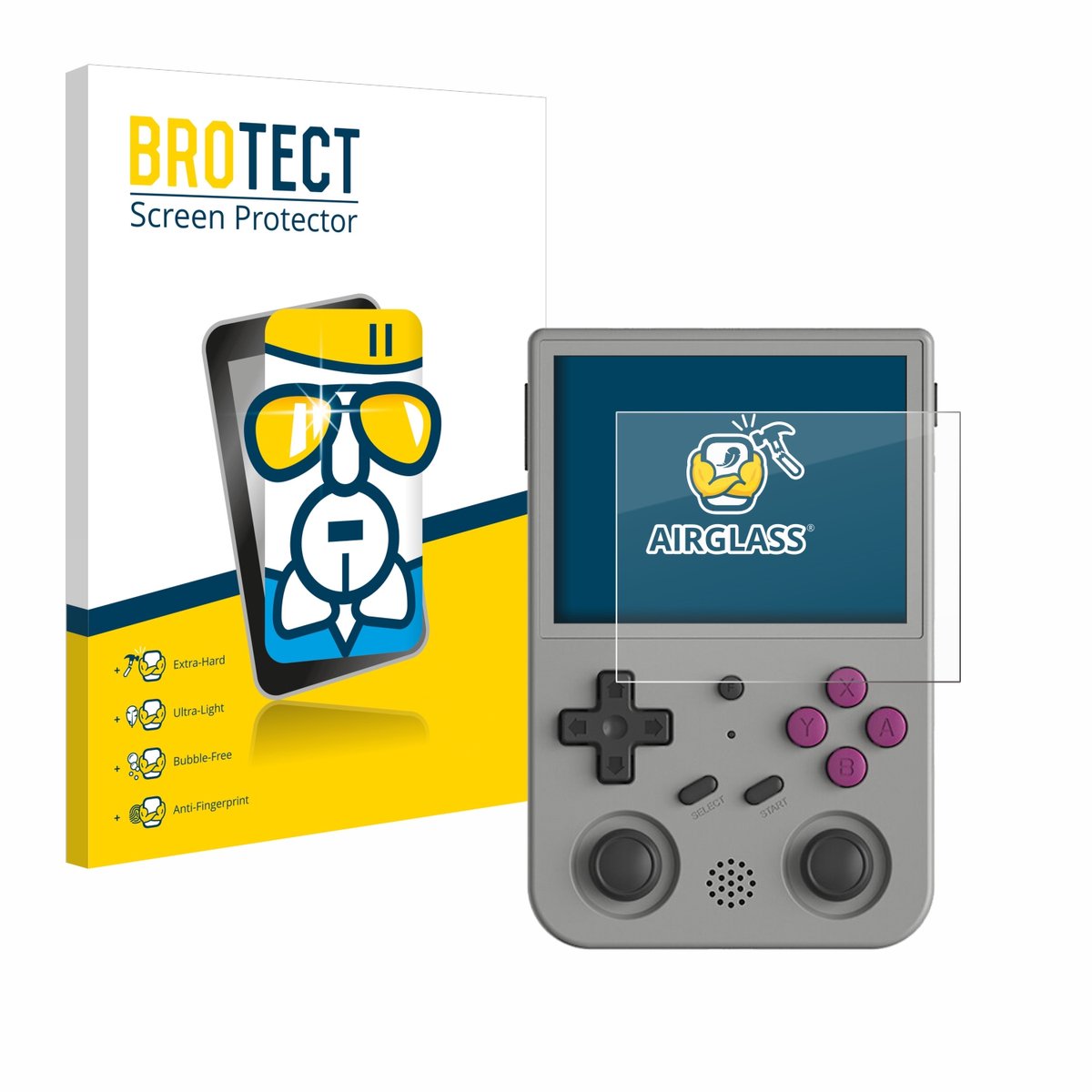 Screenprotector voor Anbernic RG353V Beschermglas transparant