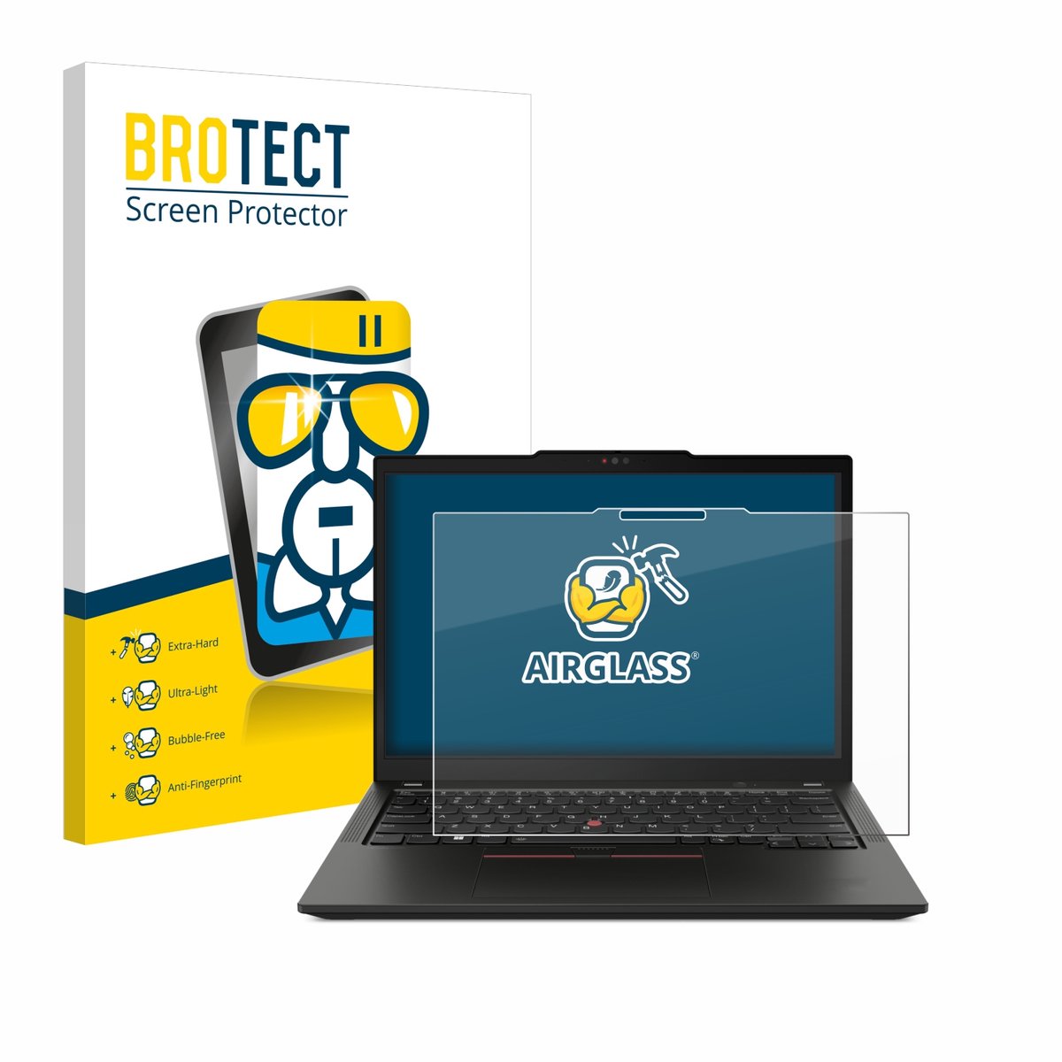 Screenprotector voor Lenovo ThinkPad X13 Yoga Gen 4 Beschermglas transparant