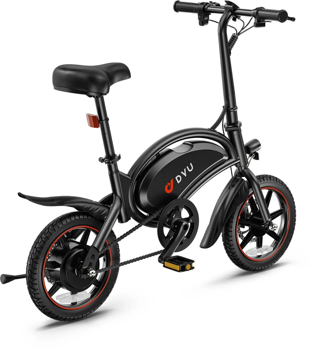 Dyu Elektrische vouwfiets - Elektrische plooifiets - D3F - afbeelding 3