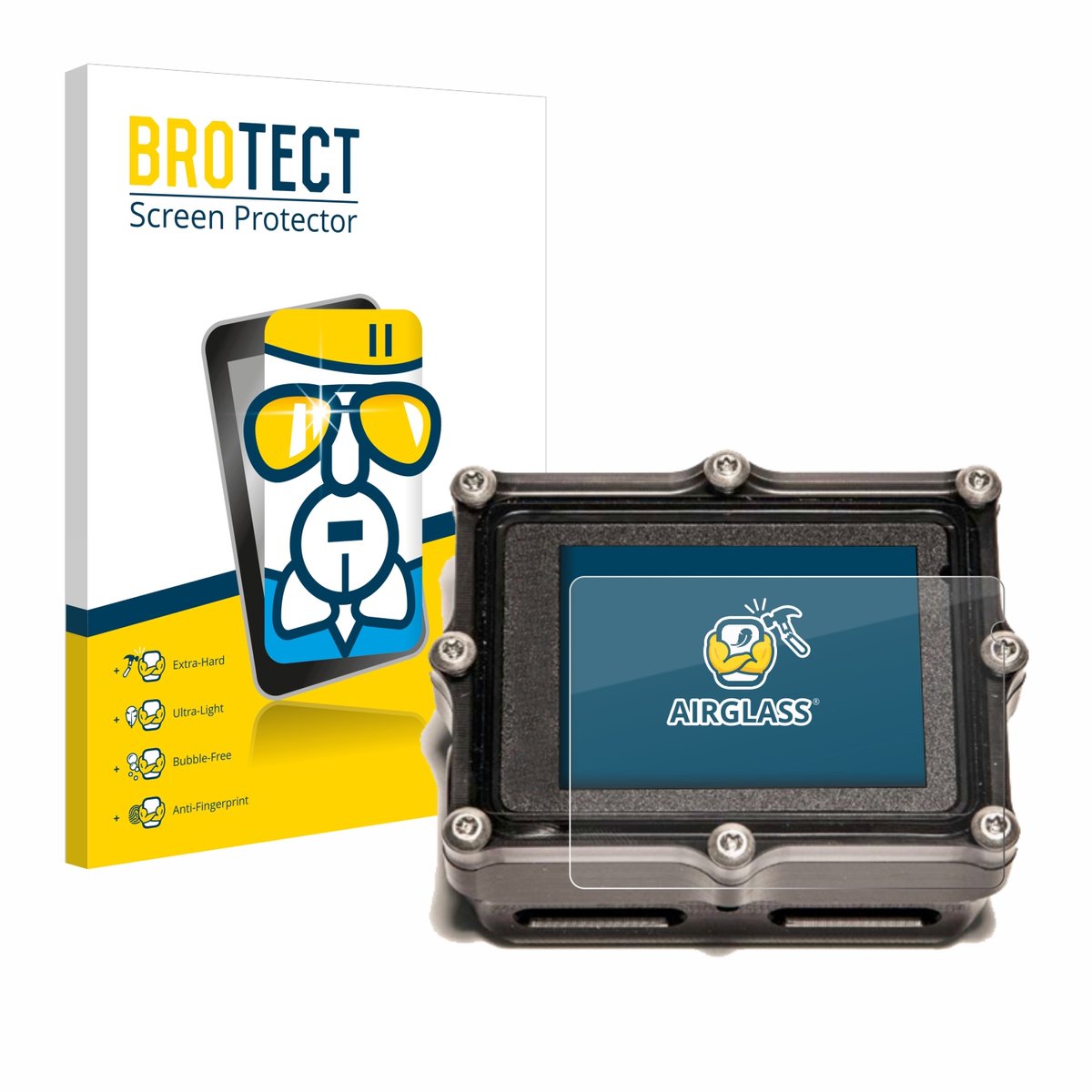 Screenprotector voor Shearwater Petrel 2 dive computer Beschermglas transparant