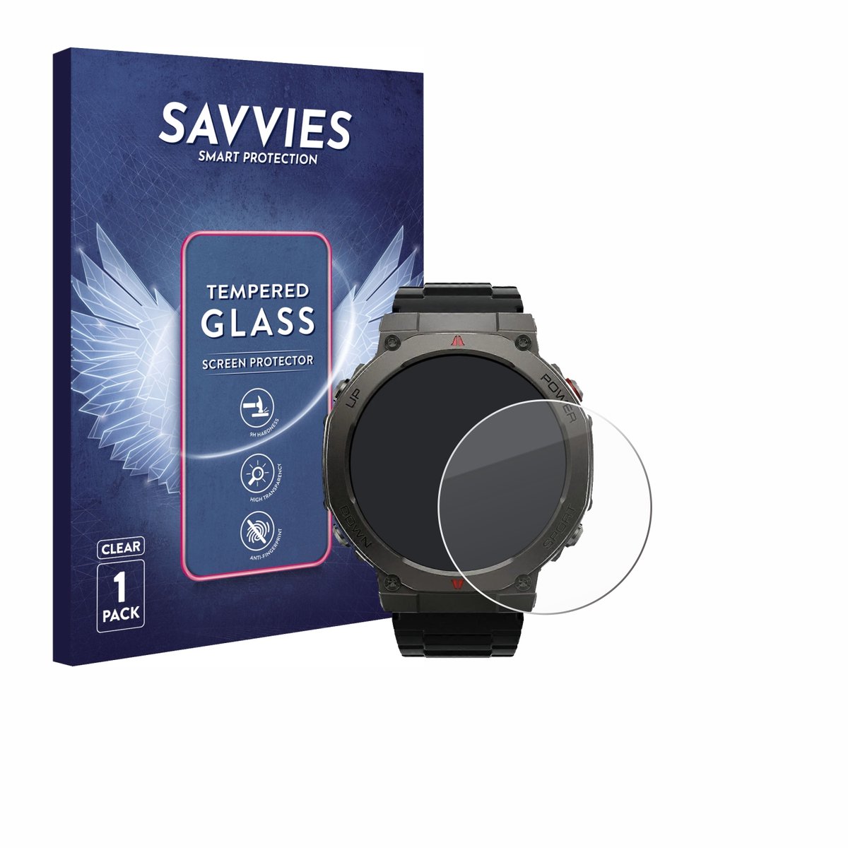 Savvies - Glas Screenprotector voor Xiaomi Black Shark GS3 Ultra - Gehard Beschermglas 9H