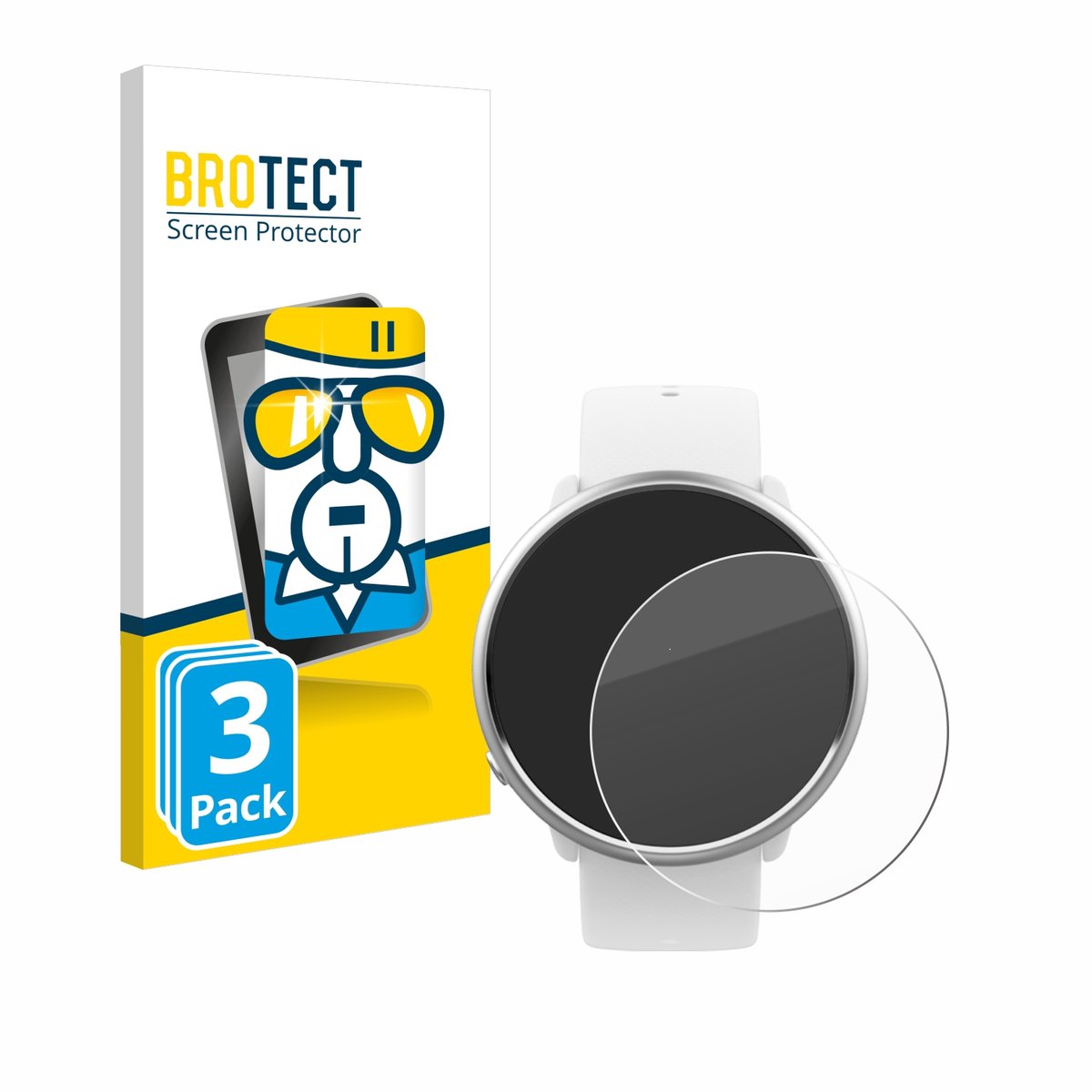 BROTECT - Glas Screenprotector voor Polar Ignite - Gehard Beschermglas 9H 3 Stuks