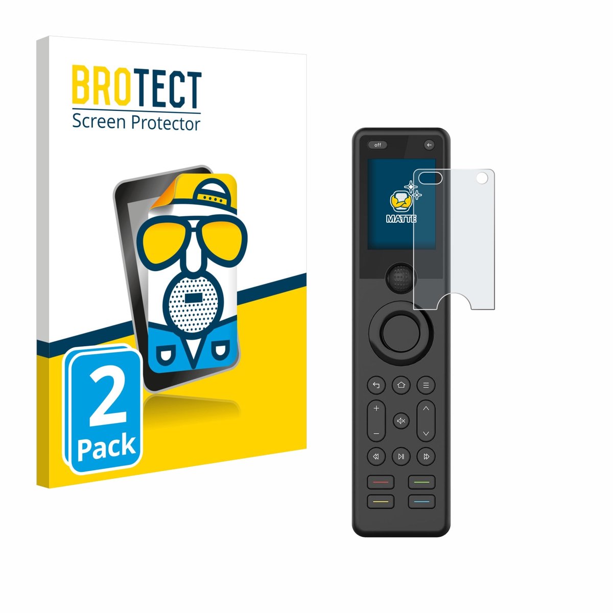 BROTECT - Screenprotector voor Sofabaton X1S - Folie Beschermfolie matte 2 Stuks
