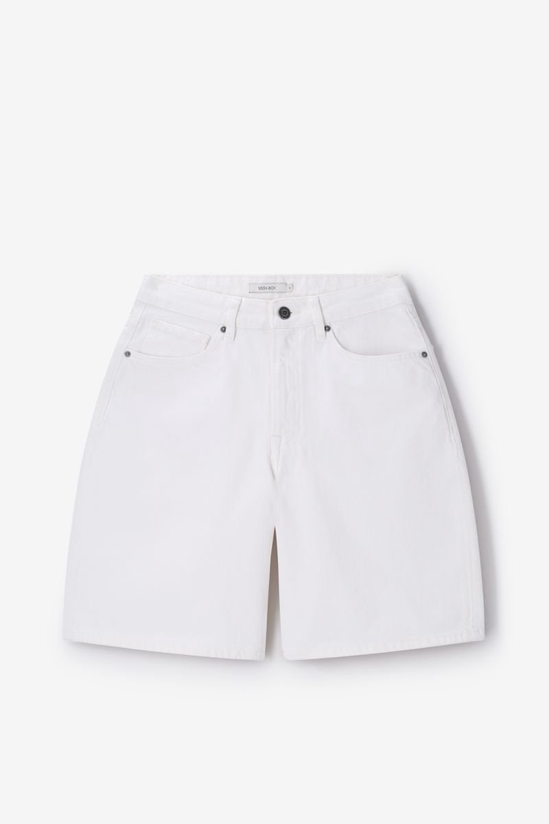 Sissy-Boy - Witte denim short