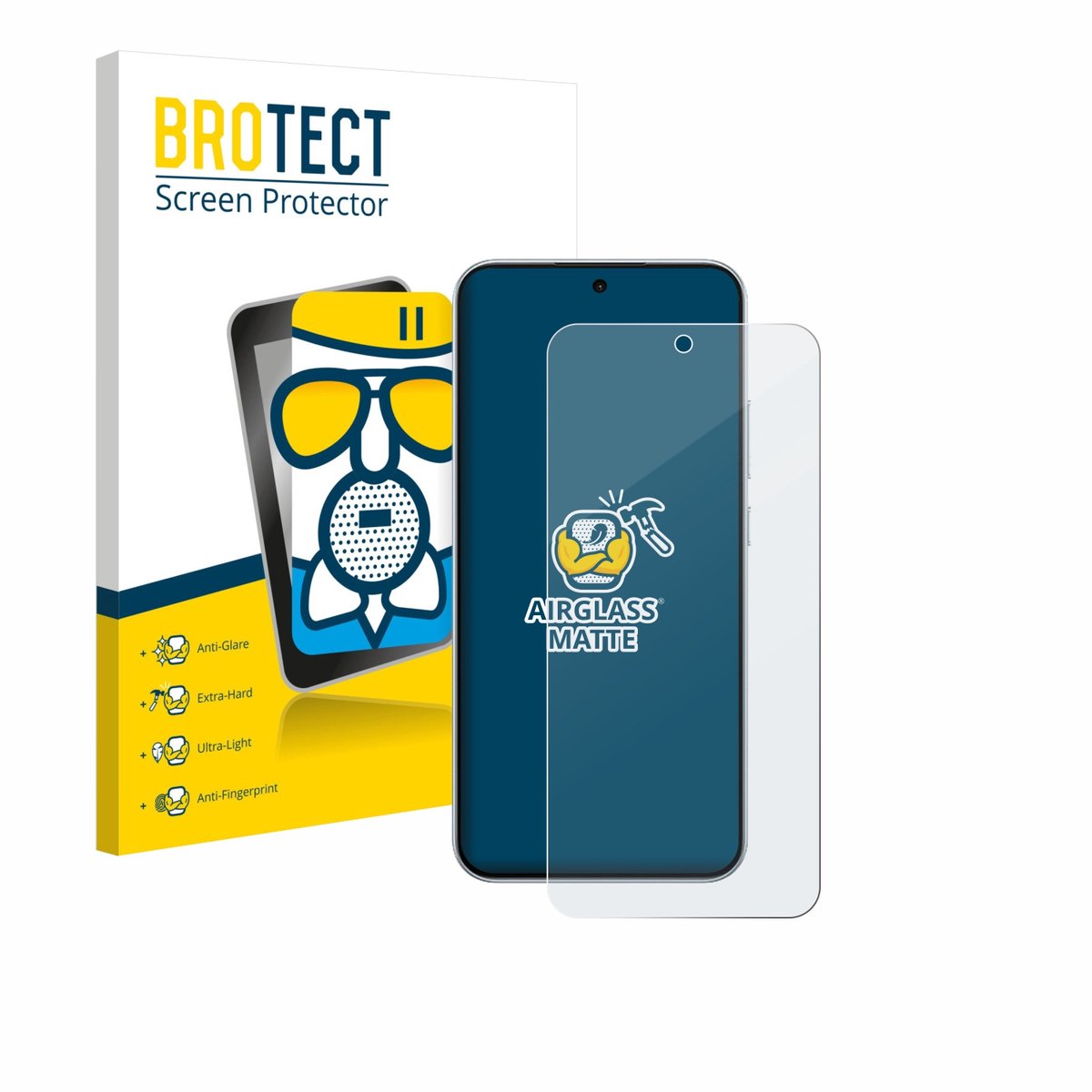 BROTECT - Screenprotector voor Oppo A6 Pro - Folie Beschermfolie Beschermglas matte