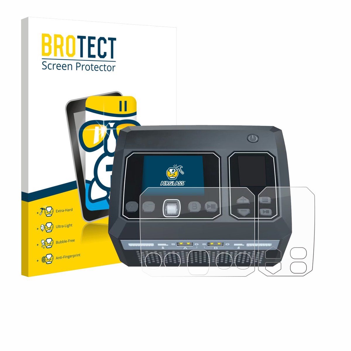 Screenprotector voor SkyRc D750 Mix Beschermglas transparant