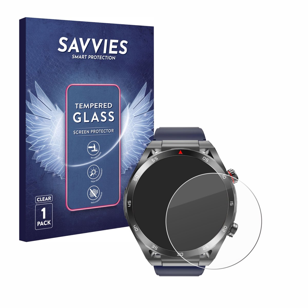 Savvies - Glas Screenprotector voor Kardena Care One 2 - Gehard Beschermglas 9H