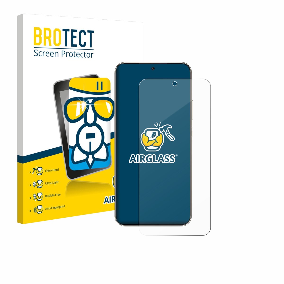 Screenprotector voor Honor X70 Beschermglas transparant