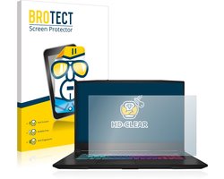 BROTECT - Screenprotector voor MSI Katana 17 B13V - Folie Beschermfolie transparant