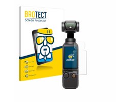Screenprotector voor DJI Osmo Pocket 3 (Display + Lens) Beschermglas transparant