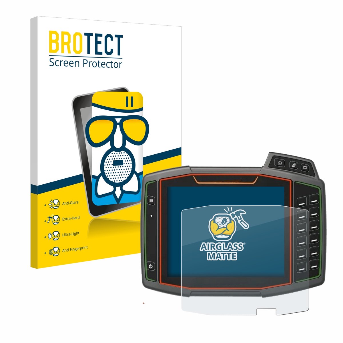 BROTECT - Screenprotector voor Amazone AmaTron 4 - Folie Beschermfolie Beschermglas matte